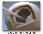 coconut water