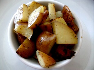 rosemary roasted potatoes picture